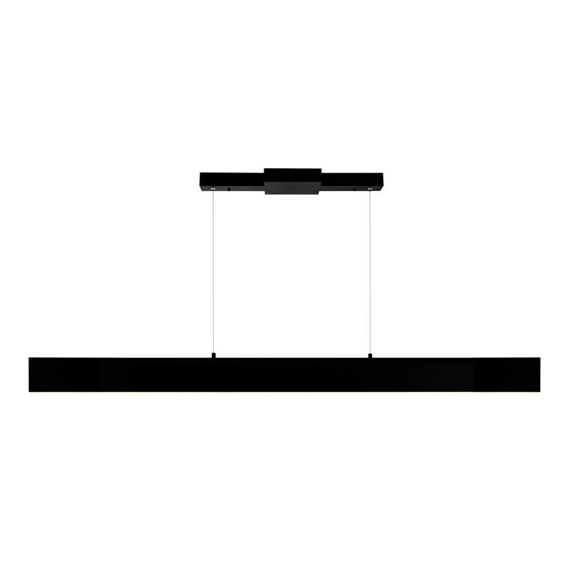 CWI Lighting Krista Contemporary Metal LED Chandelier in Satin Black