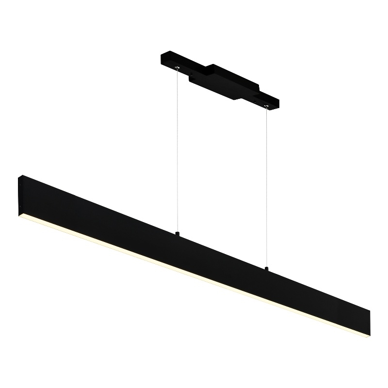 CWI Lighting Krista Contemporary Metal LED Chandelier in Satin Black