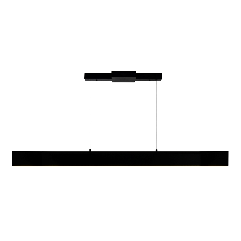CWI Lighting Krista Contemporary Metal LED Chandelier in Satin Black