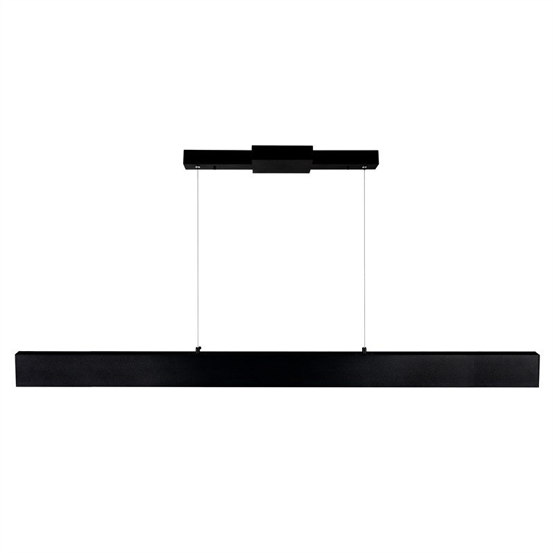 CWI Lighting Krista Contemporary Metal LED Chandelier in Satin Black