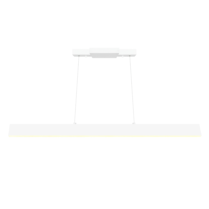 CWI Lighting Krista Contemporary Metal LED Chandelier in Satin White