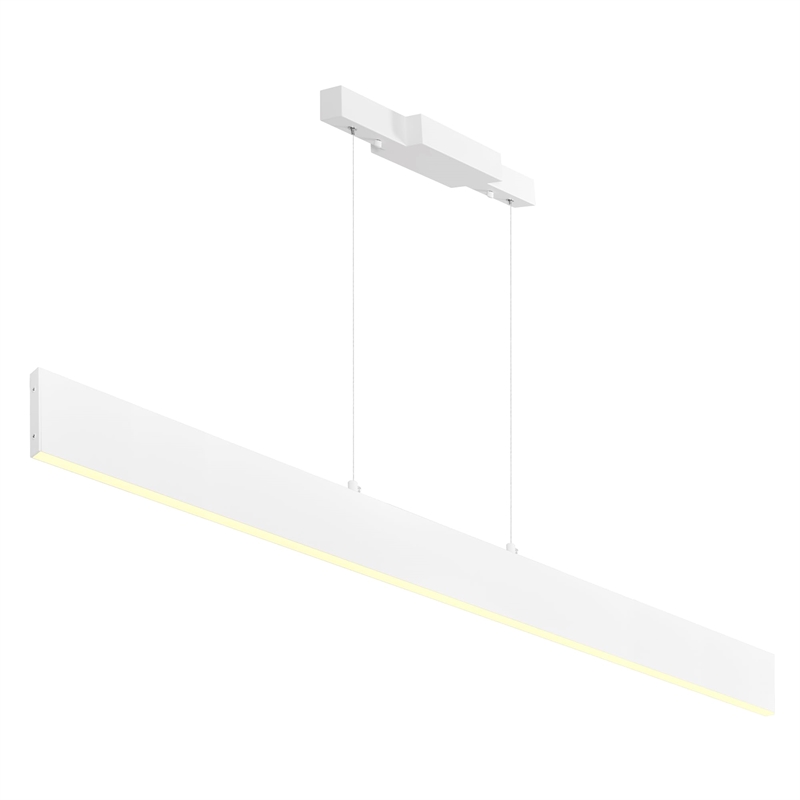 CWI Lighting Krista Contemporary Metal LED Chandelier in Satin White