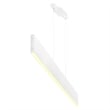 CWI Lighting Krista Contemporary Metal LED Chandelier in Satin White
