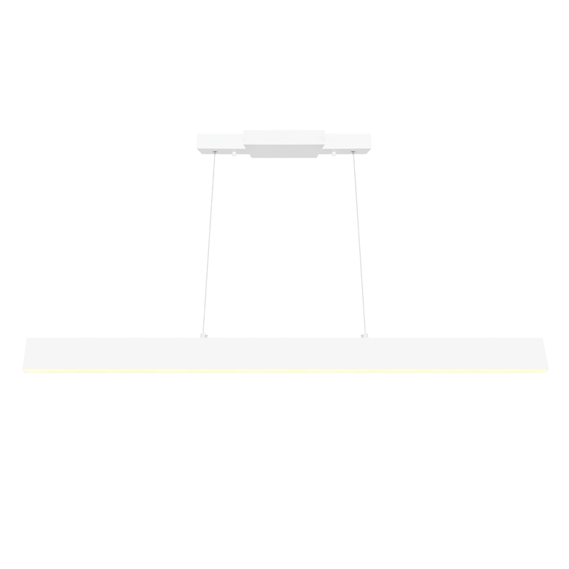 CWI Lighting Krista Contemporary Metal LED Chandelier in Satin White