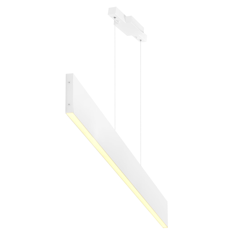 CWI Lighting Krista Contemporary Metal LED Chandelier in Satin White