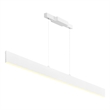 CWI Lighting Krista Contemporary Metal LED Chandelier in Satin White