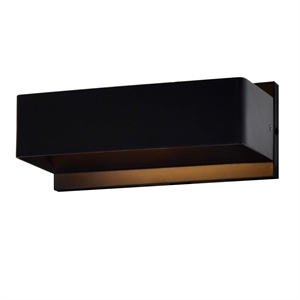CWI Lighting Lilliana Contemporary Metal LED Integrated Wall Sconce in Black