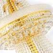 CWI Lighting Empire 38 Light Down Transitional Metal Chandelier in Gold
