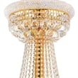 CWI Lighting Empire 38 Light Down Transitional Metal Chandelier in Gold
