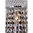 CWI Lighting Empire 3 Light Transitional Metal Wall Sconce in Chrome