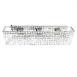 CWI Lighting Colosseum 6 Light Transitional Metal Vanity Light in Chrome