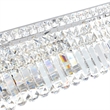CWI Lighting Colosseum 6 Light Transitional Metal Vanity Light in Chrome