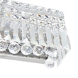 CWI Lighting Colosseum 6 Light Transitional Metal Vanity Light in Chrome