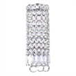 CWI Lighting Colosseum 2 Light Transitional Metal Bathroom Sconce in Chrome