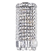 CWI Lighting Colosseum 4 Light Transitional Metal Bathroom Sconce in Chrome