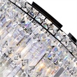 CWI Lighting Colosseum 10 Light Metal Indoor Flush Mount in Chrome