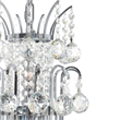 CWI Lighting Princess 8 Light Down Transitional Metal Chandelier in Chrome