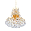 CWI Lighting Princess 8 Light Down Transitional Metal Chandelier in Gold