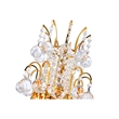 CWI Lighting Princess 8 Light Down Transitional Metal Chandelier in Gold