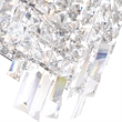 CWI Lighting Colosseum 4 Light Transitional Metal Wall Sconce in Chrome
