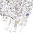 CWI Lighting Colosseum 4 Light Transitional Metal Wall Sconce in Chrome