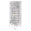 CWI Lighting Colosseum 4 Light Transitional Metal Wall Sconce in Chrome