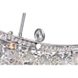CWI Lighting Jasmine 8 Light Down Transitional Metal Chandelier in Chrome