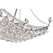 CWI Lighting Jasmine 8 Light Down Transitional Metal Chandelier in Chrome
