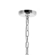 CWI Lighting Amanda 11 Light Down Transitional Metal Chandelier in Chrome