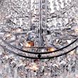 CWI Lighting Amanda 15 Light Down Transitional Metal Chandelier in Chrome