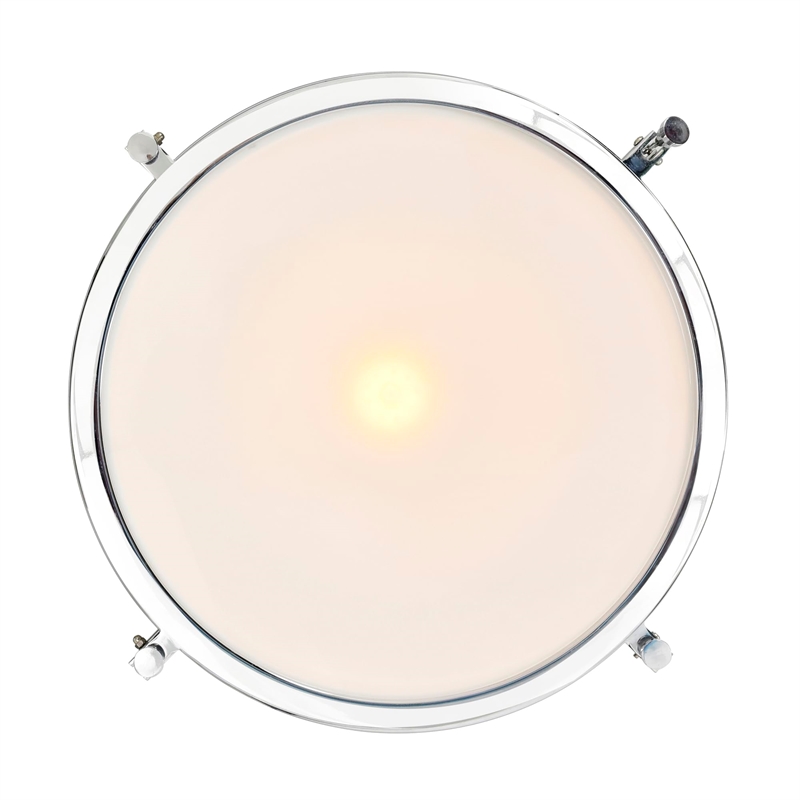 CWI Lighting Show 1 Light Down Contemporary Metal Pendant in Chrome