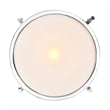 CWI Lighting Show 1 Light Down Contemporary Metal Pendant in Chrome