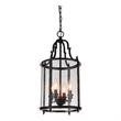 CWI Lighting Desire 4 Light Drum Shade Metal Mini Pendant in Bronze