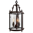 CWI Lighting Desire 3 Light Drum Shade Metal Mini Pendant in Bronze