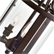 CWI Lighting Desire 3 Light Drum Shade Metal Mini Pendant in Bronze