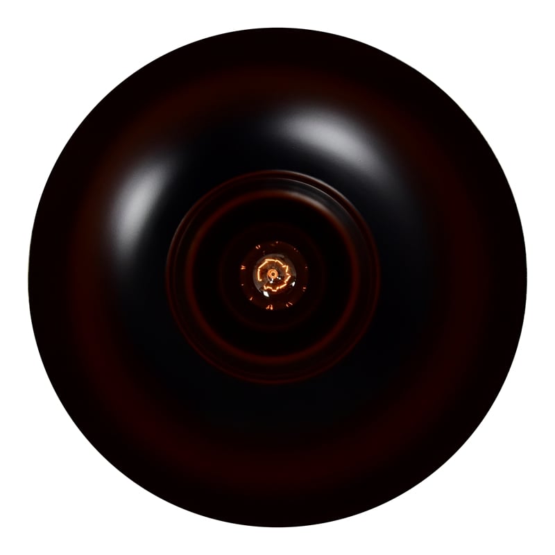 CWI Lighting Vogel 1 Light Down Farmhouse Metal Pendant in Antique Copper