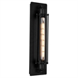 CWI Lighting Kiera 1 Light Farmhouse Metal Wall Sconce in Black