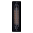 CWI Lighting Kiera 1 Light Farmhouse Metal Wall Sconce in Black