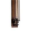 CWI Lighting Kiera 1 Light Farmhouse Metal Wall Sconce in Chocolate