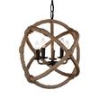CWI Lighting Padma 25 Light Up Farmhouse Metal Chandelier in Black