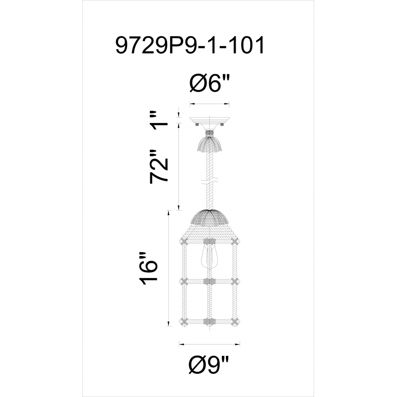 CWI Lighting Padma 1 Light Down Farmhouse Metal Mini Pendant in Black