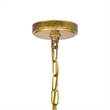 CWI Lighting Electra 4 Light Up Metal Chandelier in Oxidized Bronze