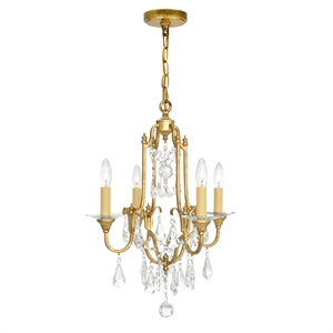 CWI Lighting Electra 6 Light Up Metal Chandelier in Oxidized Bronze