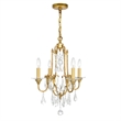 CWI Lighting Electra 6 Light Up Metal Chandelier in Oxidized Bronze