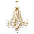 CWI Lighting Electra 12 Light Up Metal Chandelier in Oxidized Bronze