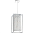 CWI Lighting Cube 11 Light Contemporary Metal Chandelier in Chrome