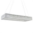 CWI Lighting Dannie 16 Light Contemporary Metal Chandelier in Chrome