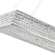 CWI Lighting Dannie 16 Light Contemporary Metal Chandelier in Chrome