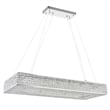 CWI Lighting Dannie 16 Light Contemporary Metal Chandelier in Chrome