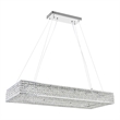 CWI Lighting Dannie 16 Light Contemporary Metal Chandelier in Chrome